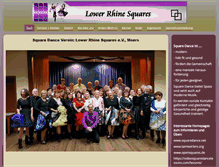 Tablet Screenshot of lower-rhine-squares.de